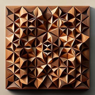 3D model geometric pattern (STL)